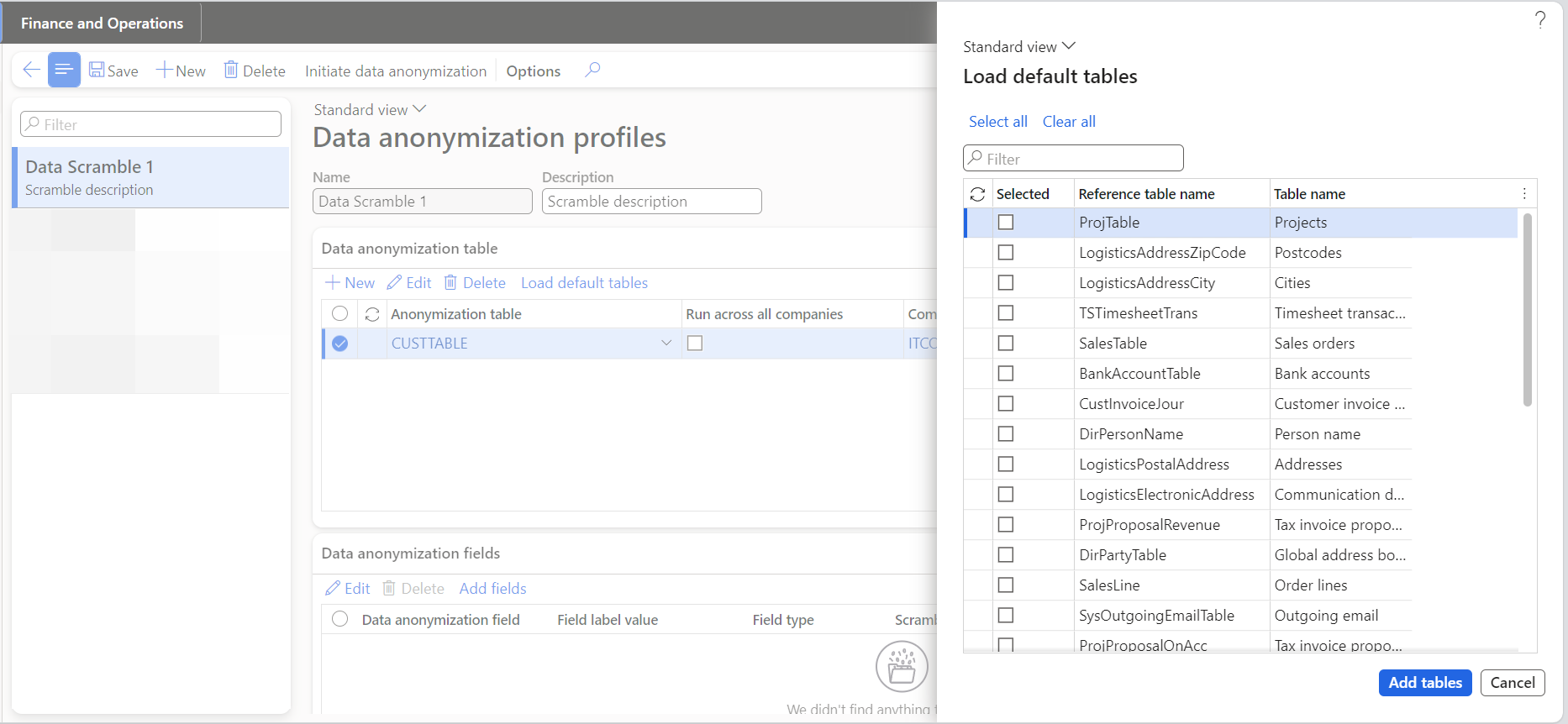 Load_Deault_Tables