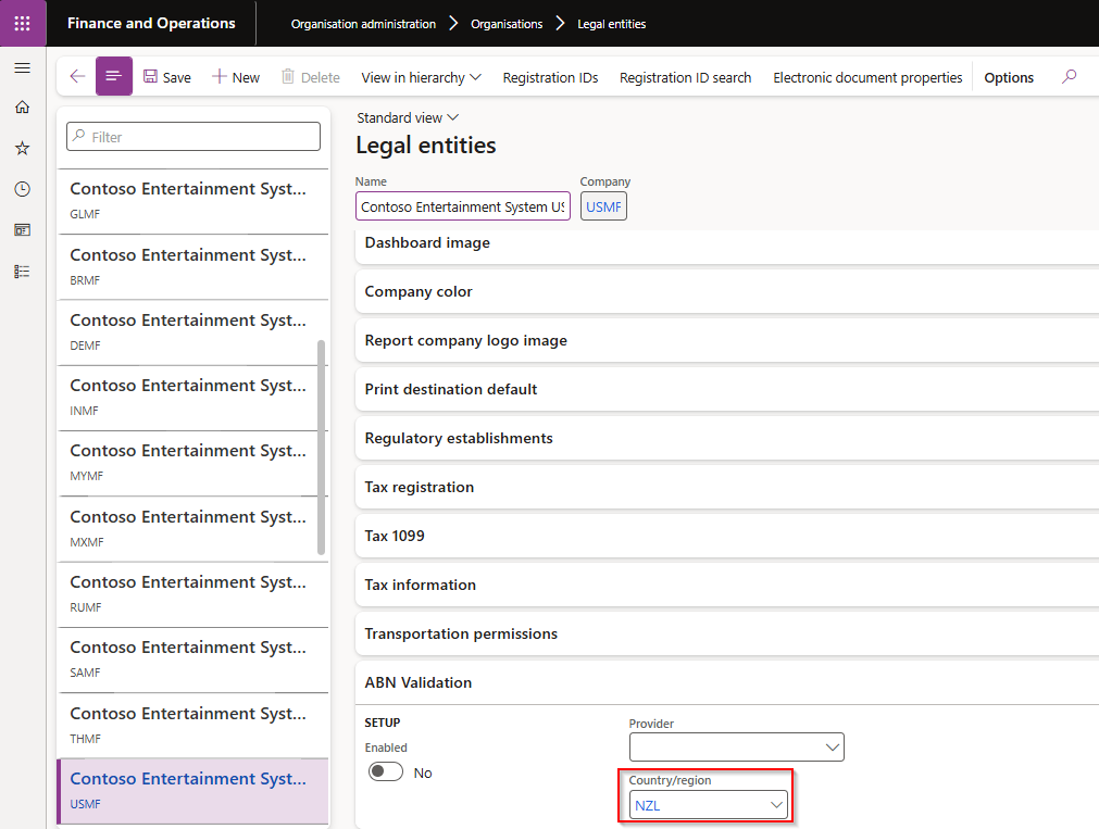 IRD number validation