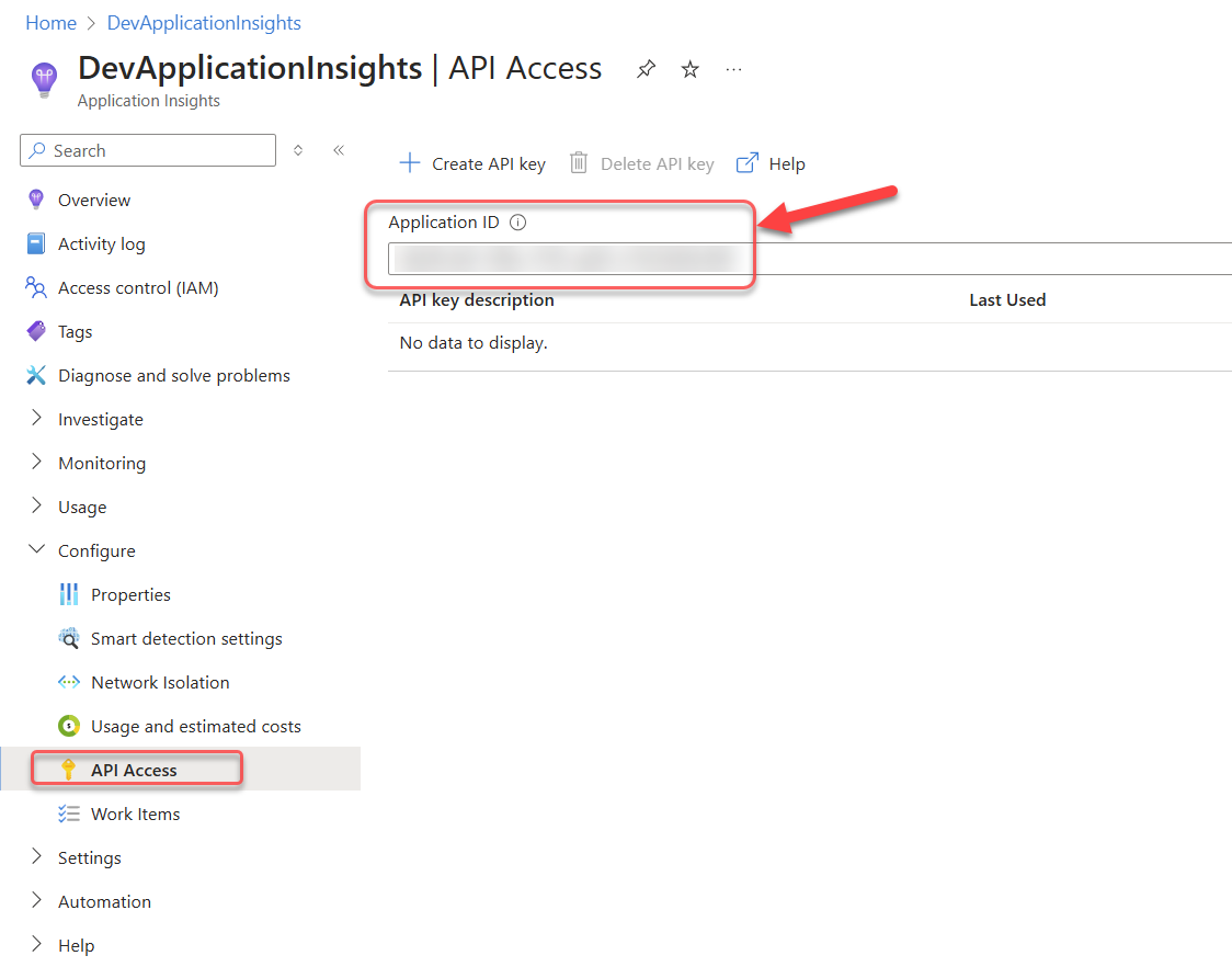 AppInsights Application ID